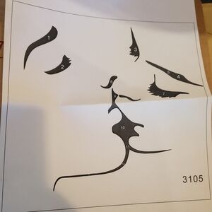 3D Kissing Wall Mural